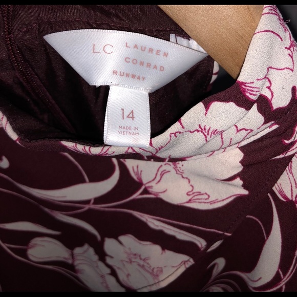 Lauren Conrad Runway ruffled midi sleeveless - Picture 6 of 8